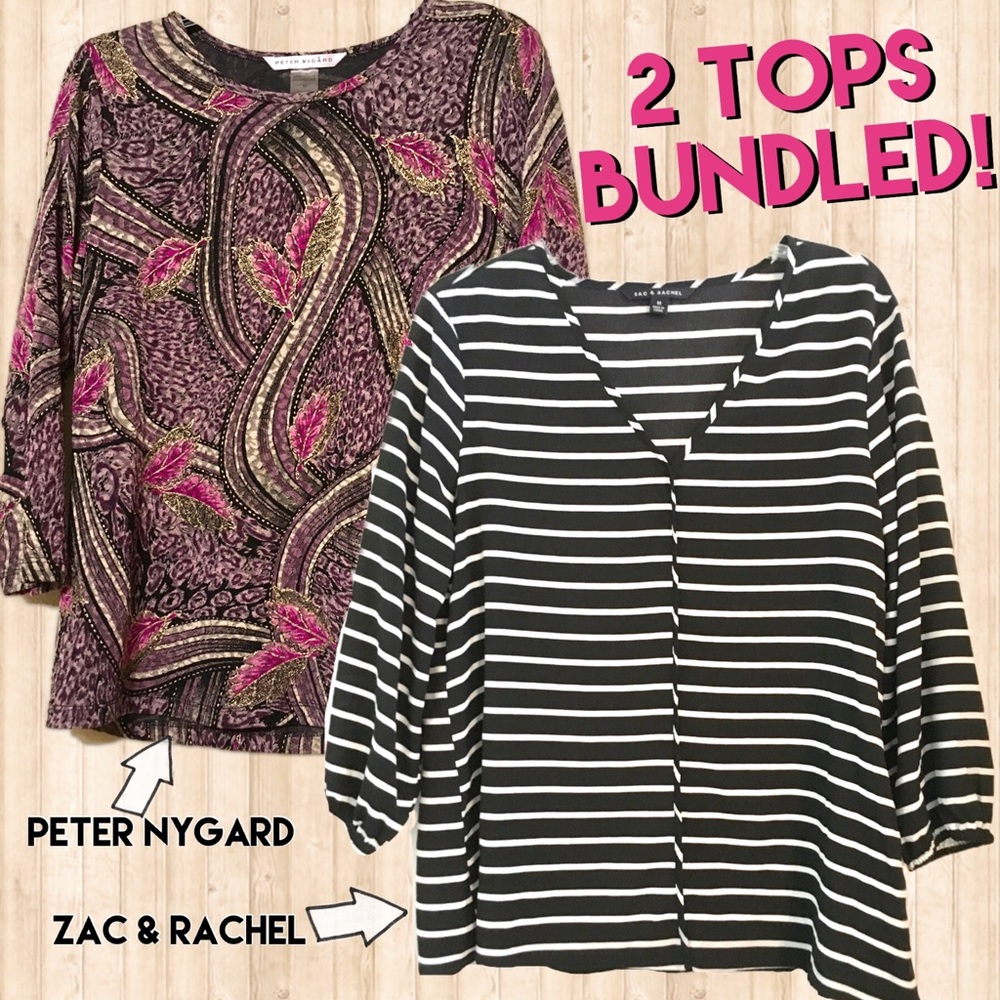 2 TOP BUNDLE! Size 8/10-M